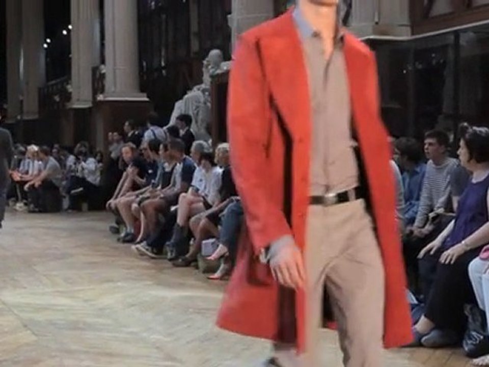 J'y étais... au défilé Cerruti Printemps-été 2011