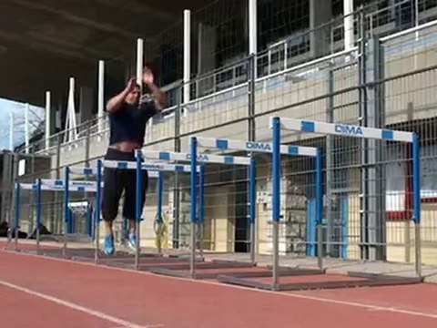 Entrainement Manosque - Saut de haies (Alexandre Jolivet)