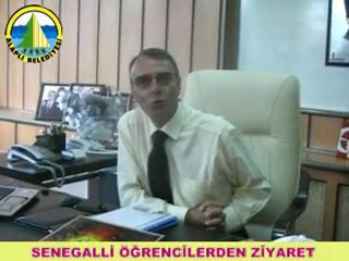 SENEGALLİ ÖĞRENCİLERDEN ALAPLI BELEDİYESİ'NE ZİYARET