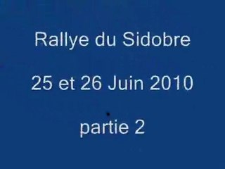 Rallye du Sidobre 2010 partie 2