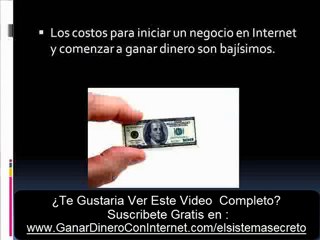 Encontre el Sistema Secreto Para Ganar Dinero en Internet