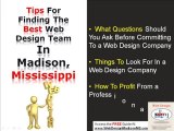 Web Designer in Madison MS - Pick The Best Web Designer in
