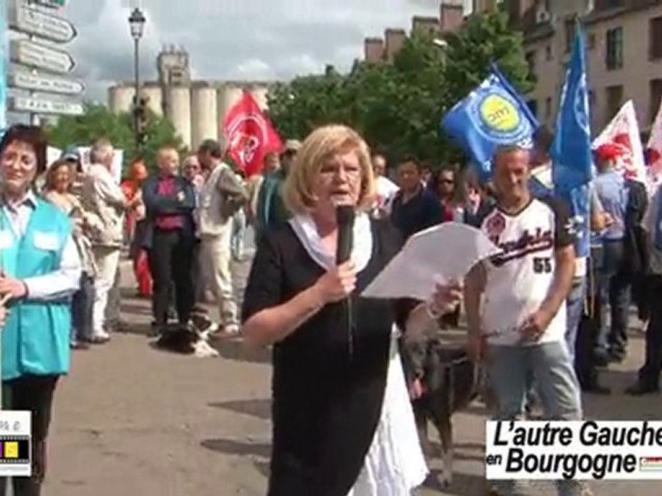 MANIFESTATION RETRAITES A AUXERRE LE 27 MAI 2010 (PARTIE 2)