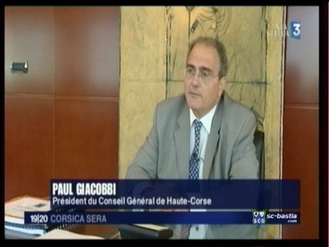 FR 3 Via Stella - Le Conseil Général de Haute Corse valide son aide pour le SCB