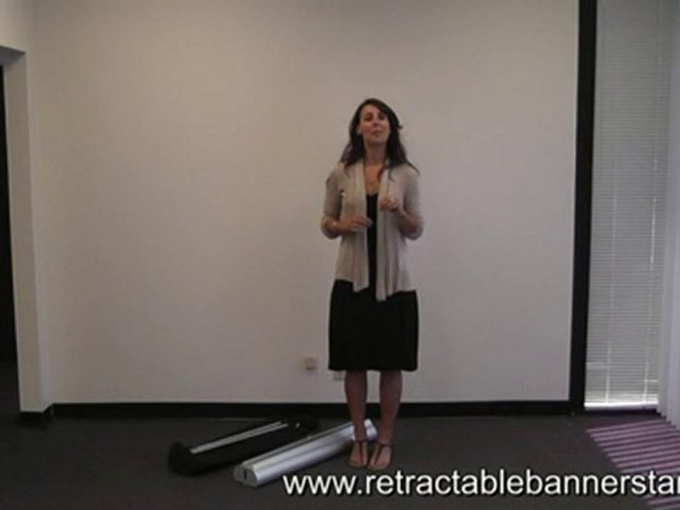 Double Sided Retractable Banner Stand