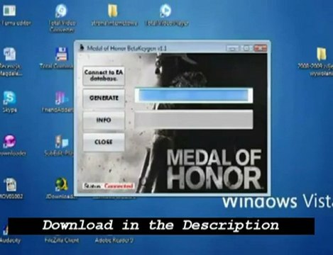 FREE Medal Of Honor BETA Key Generator