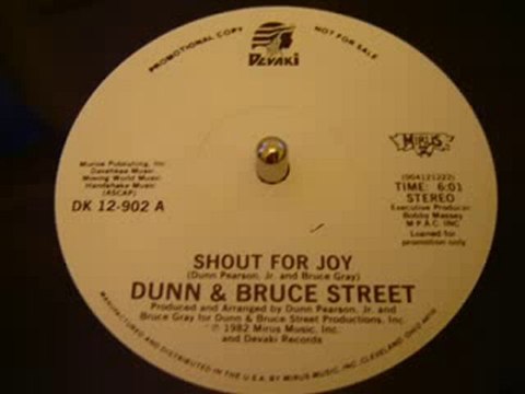 80's boogie funk- Dunn & Bruce Street - Shout For Joy 1982