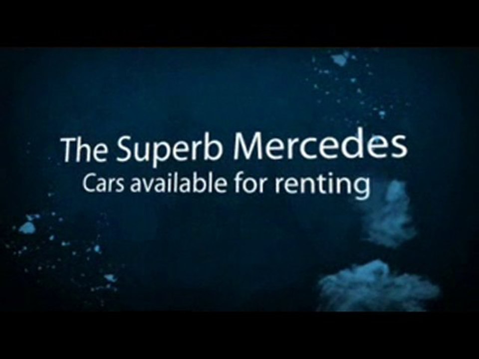 Rent Mercedes Car in Bilbao Spain
