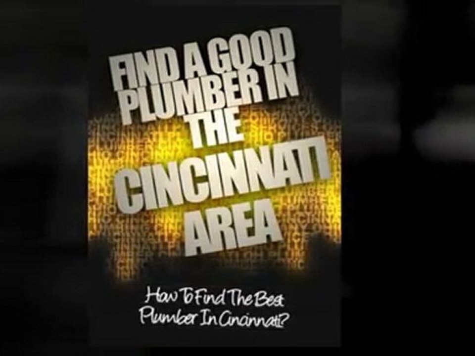 Find Qualified Cincinnati Plumbers - Plumbers In Cincinnati