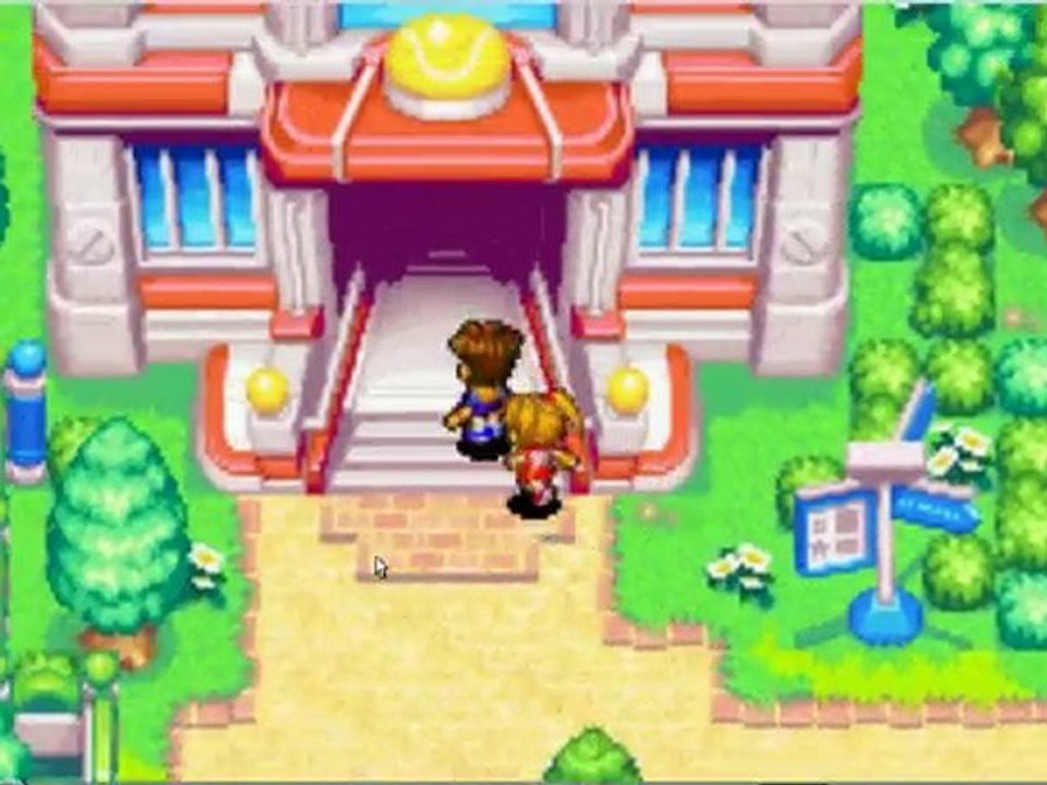 mario tennis gba vidéo 1 "joueur masquer"