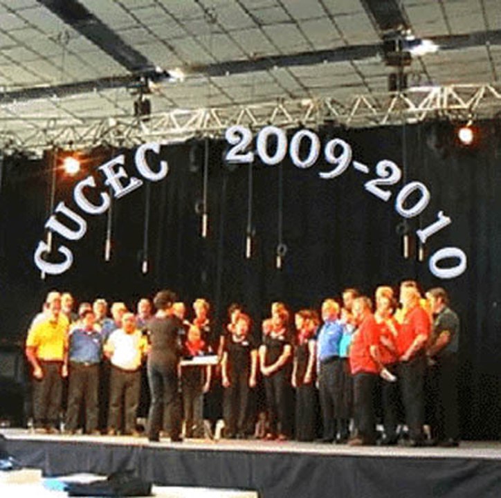 Prestation de la chorale Cucec 2009-2010