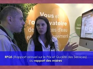 Connaître l'observatoire des services d'eau