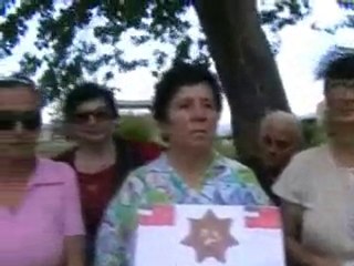 საპროტესტო აქცია აშშ–ს საელჩოსთნ 30.06.2010