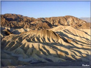 Lever de soleil sur Zabriskie Point
