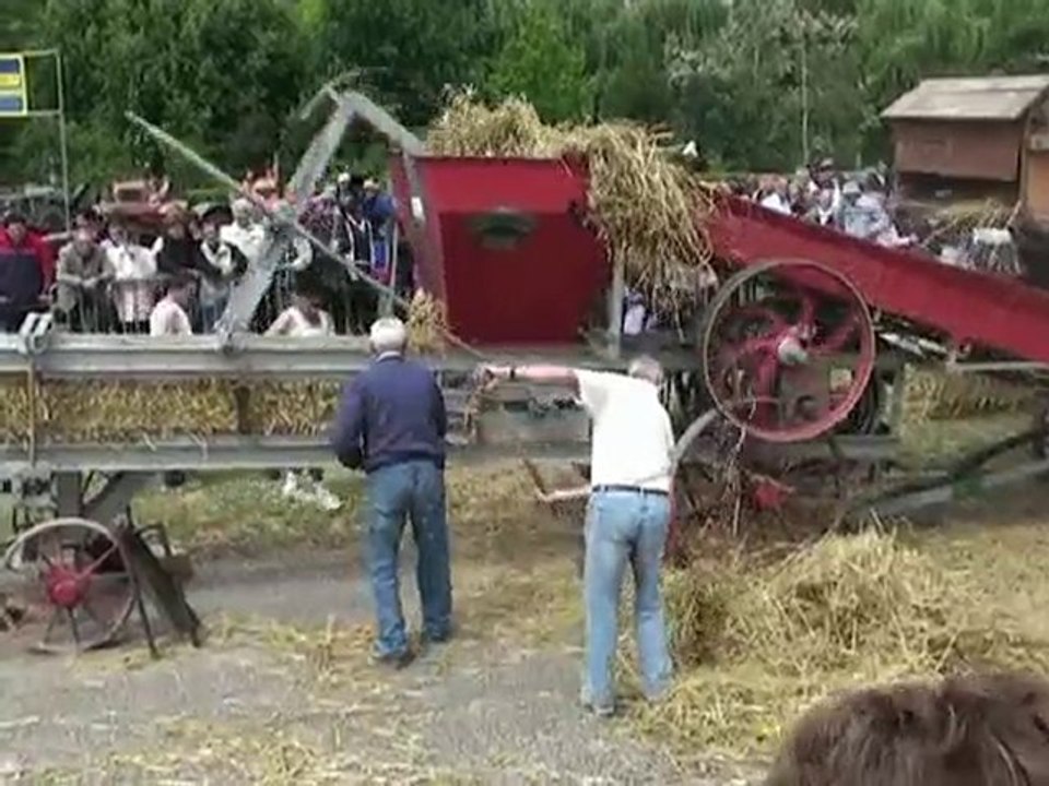 fête locale battage roumagne 2010