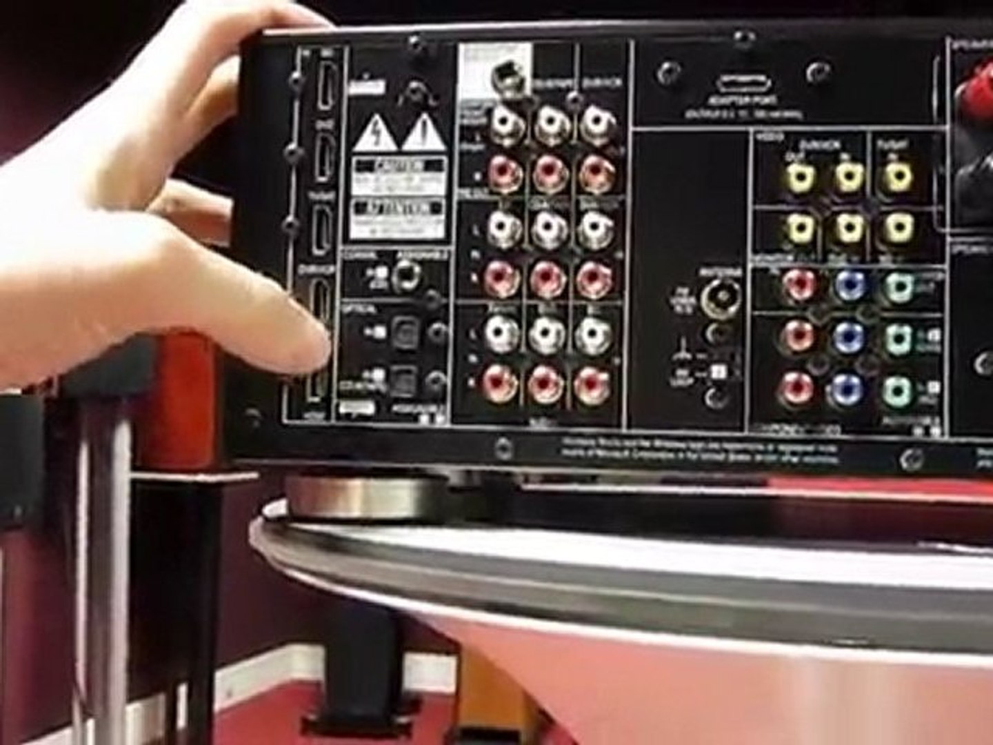 Amplificateur Pioneer VSX-820 - Vidéo Dailymotion
