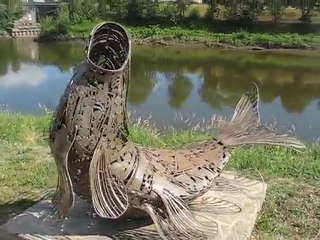 Oudon : parcours sculpture