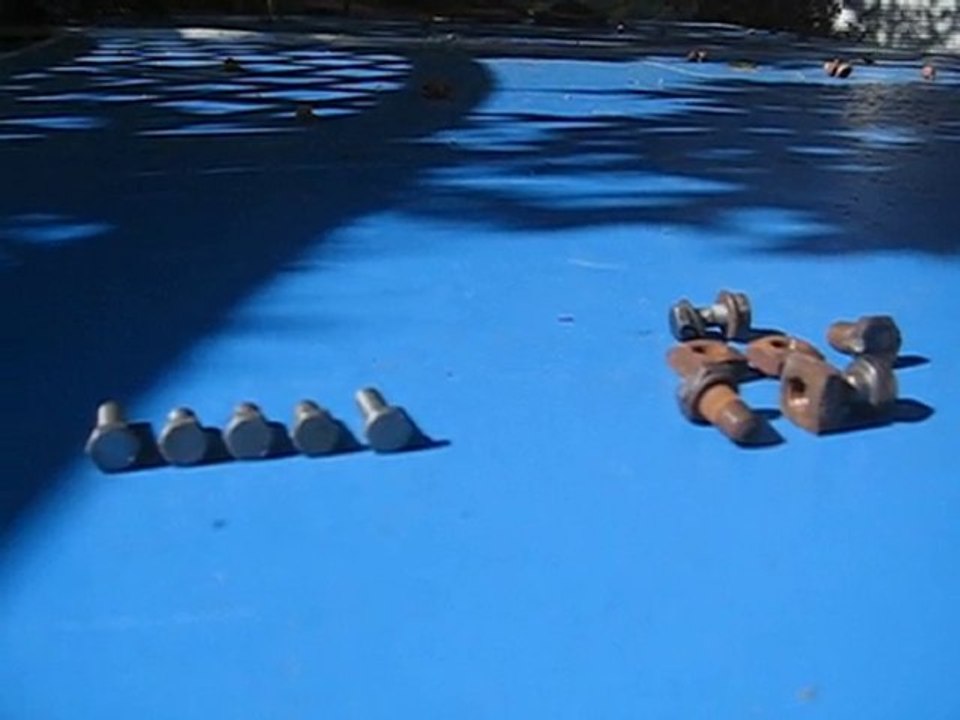 opération 3800 - électrozingage, le rendu