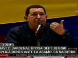 Cardenal Urosa rendirá explicaciones ante Asamblea Nacional