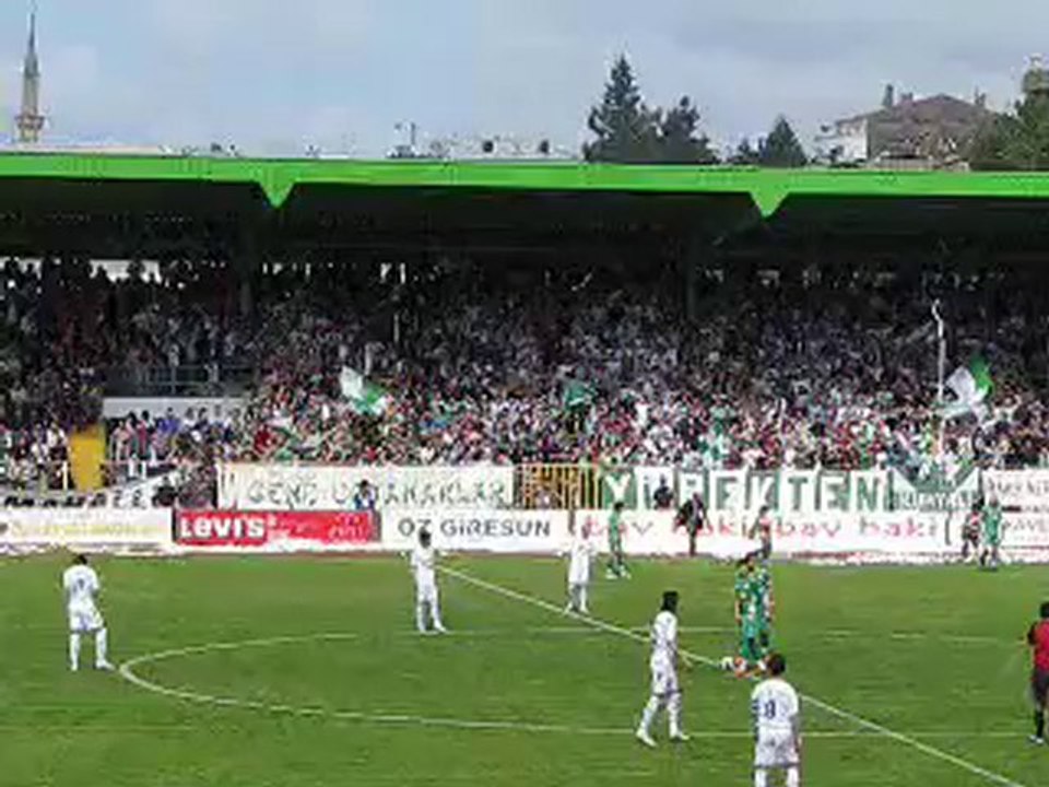 Ordu Maçı - Stad Yıkılıyor