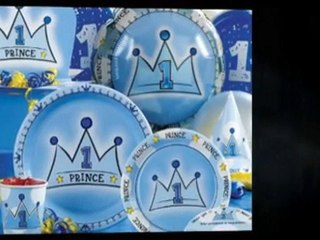 Little Prince Boy First Birthday Party