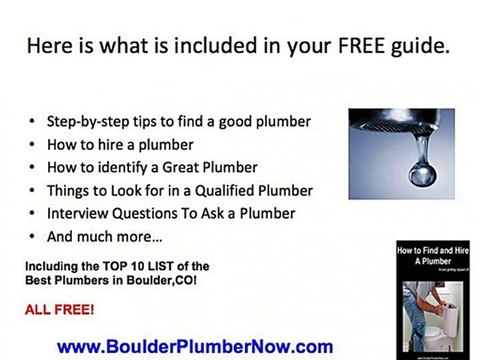 Boulder Plumbers that Rip You Off
