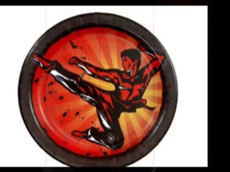 Martial Arts Birthday Party Decorations