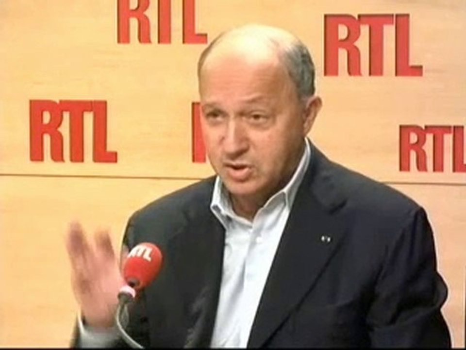 Laurent Fabius, député socialiste de Seine-Mari...