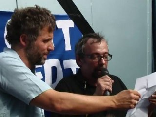 La manif de soutien à Porte et Guillon