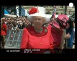 Queen Elizabeth at Canada day celebrations - no comment