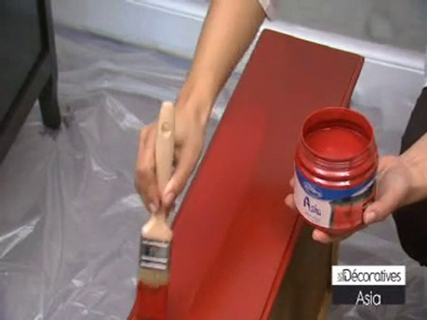 Peinture décorative meuble asia - Vidéo Dailymotion