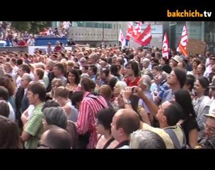 Manifestation pour Guillon et Porte