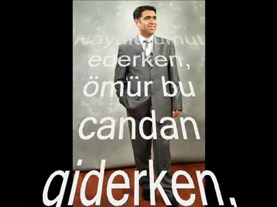 işte geldim gidiyorum