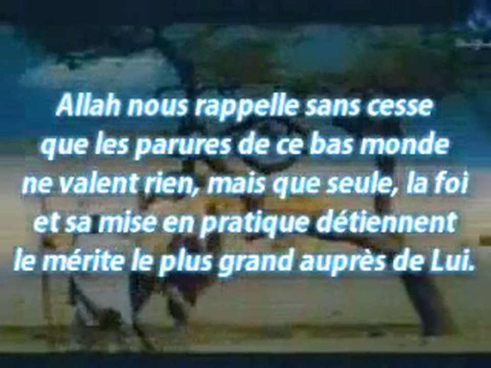 Hadith - La vie est éphémère