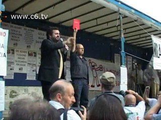 Milano. Piazza Cordusio dice no alla legge Bavaglio
