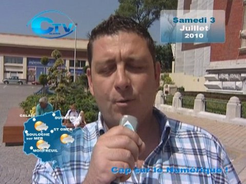 Calaisis TV : Météo 03/07/2010