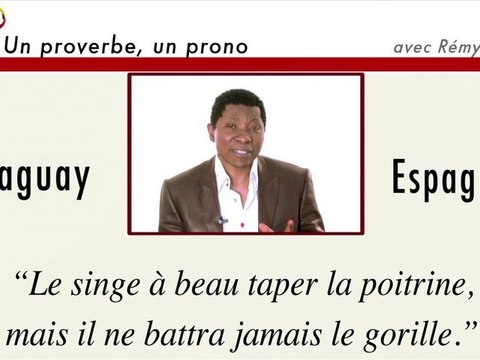 Un proverbe, un prono : Espagne Paraguay