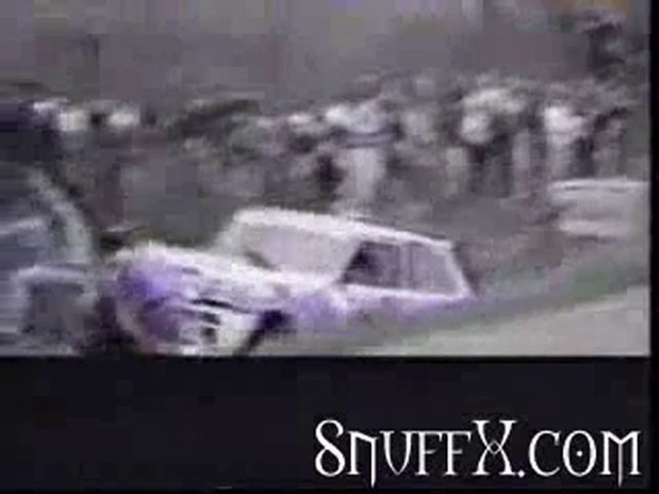 inconscience des spectateur + regis avec sa 5 turbo = ...