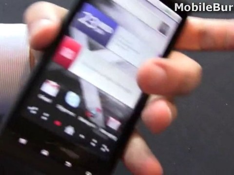 Motorola DROID X demo from the Verizon launch event