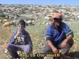 Israeli settlers & soldiers intimidate young shepherd
