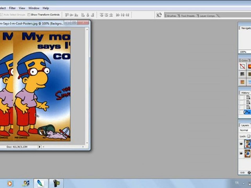 Adobe Photoshop Ders 2 - Layer(Katman)