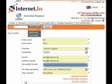 Internet.bs Corp. Domain Registration Website Demonstration