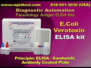 E.Coli-verotoxin ELISA kit