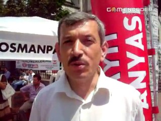 BBP Gaziosmanpaşa İlçe Başkanı Salim Ethem Mican'ın konuşmas