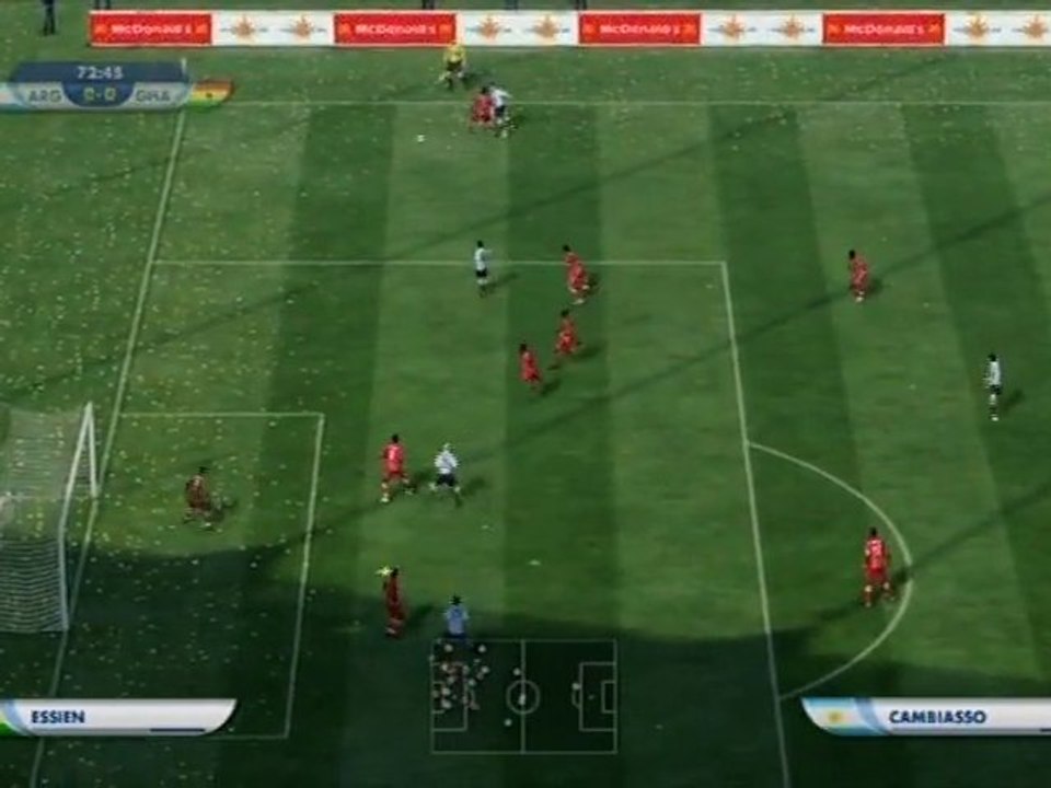 Argentine - Ghana Coupe du Monde FIFA 2010 Partie 2