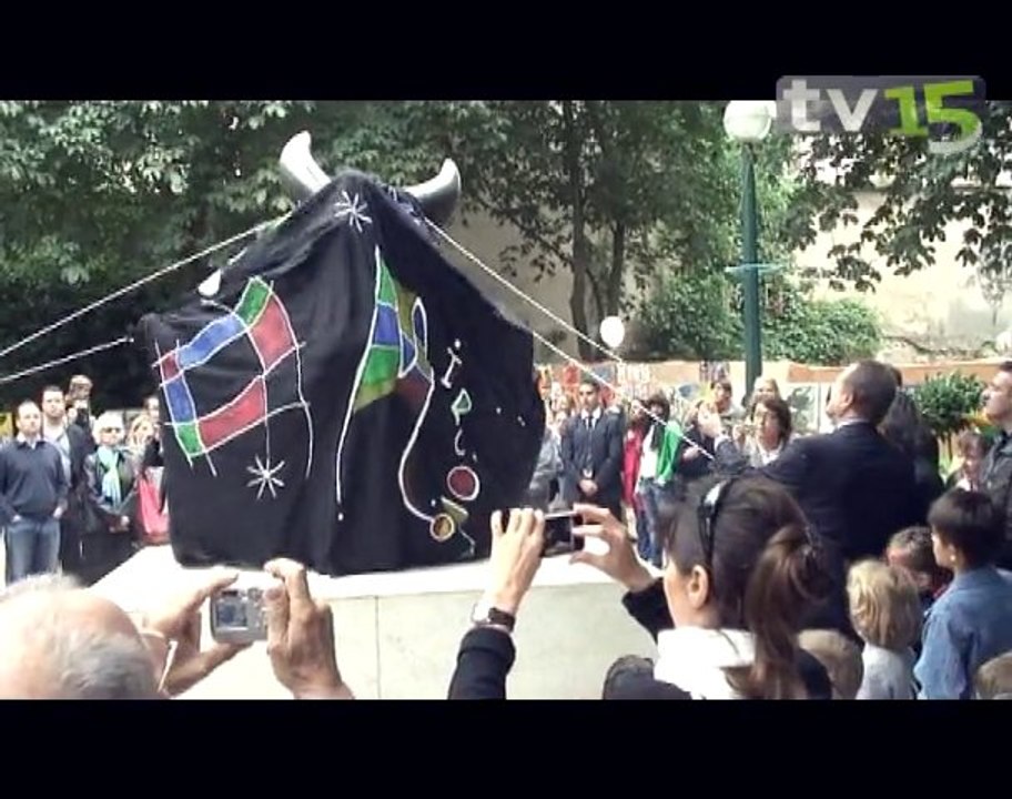 Inauguration du Square de l'Oiseau Lunaire le 19 Mars 2010