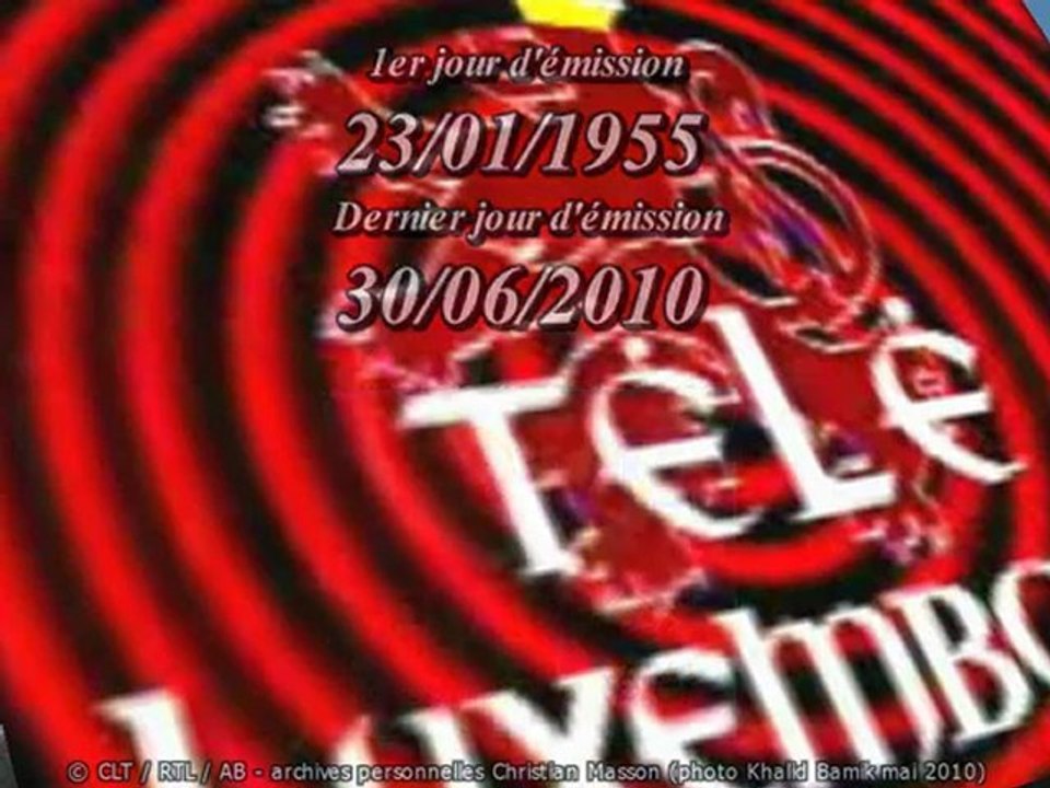 In Mémoriam Tele-Luxembourg/RTL Télévision - les génériques