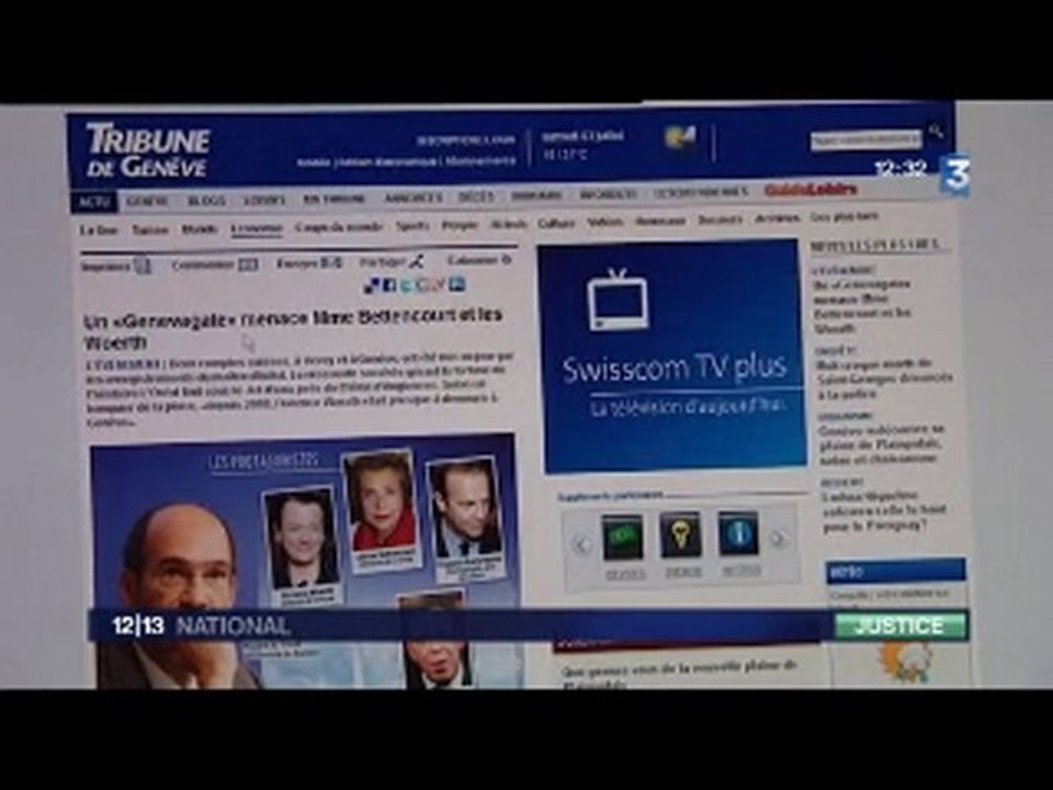 Evasion fiscale Bettencourt Meyers Woerth Sarkozy