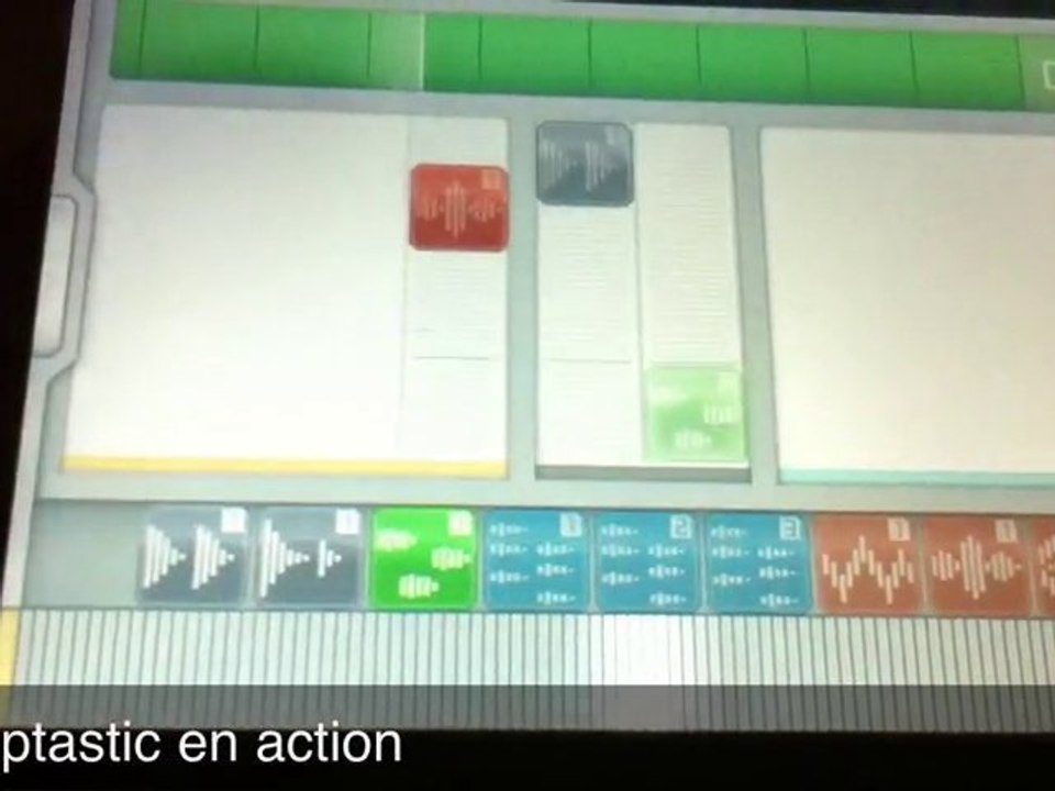 Shortcast n°1, test de Looptastic Producer 3 sur Iphone