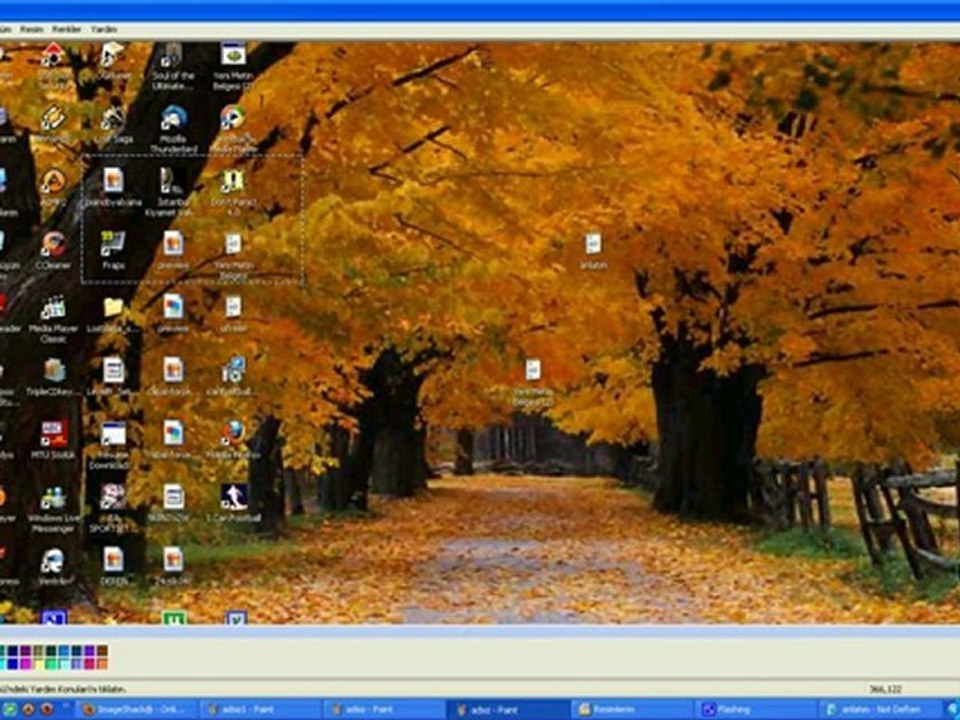 Paint ile Resim Kesmek